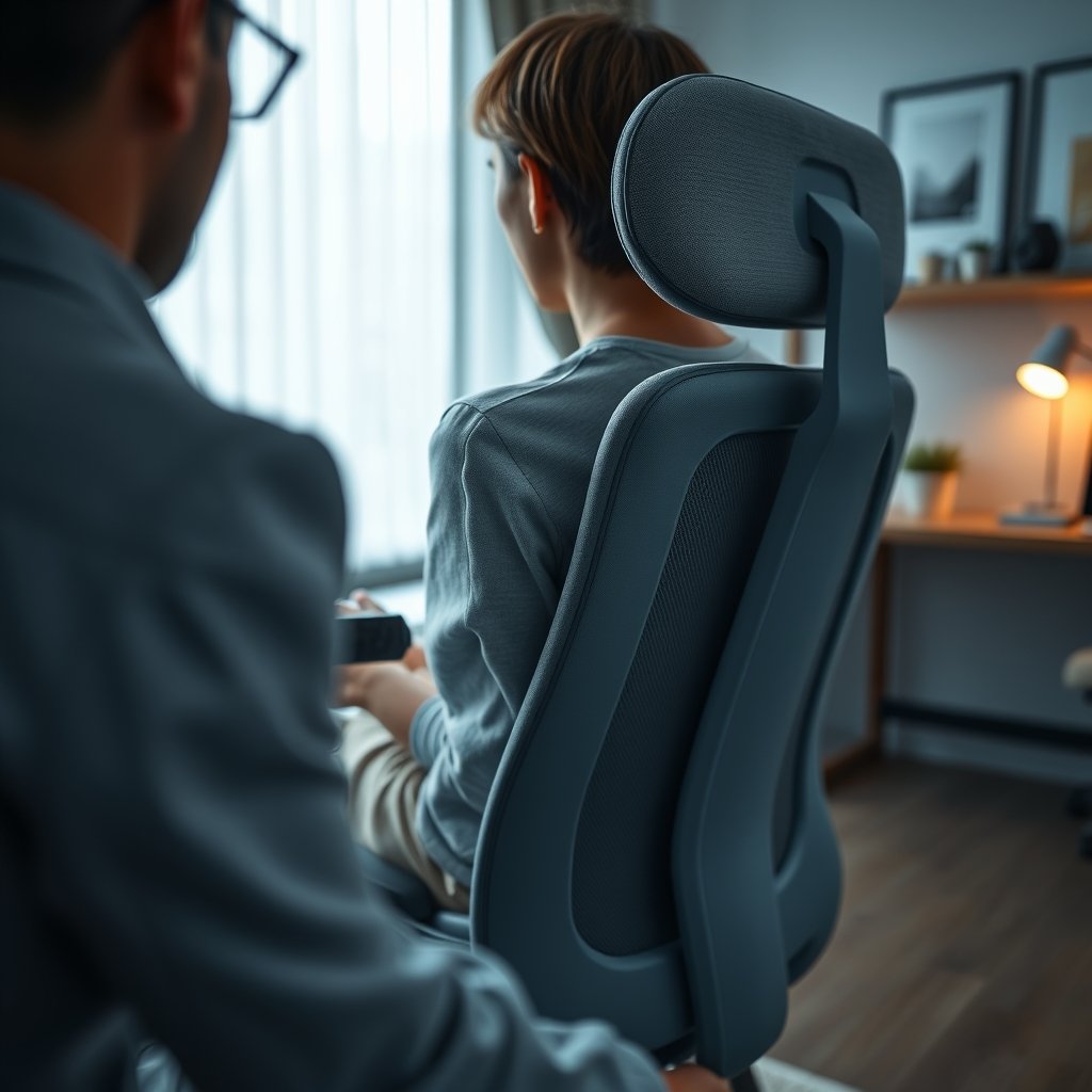 AI-powered ergonomic chair