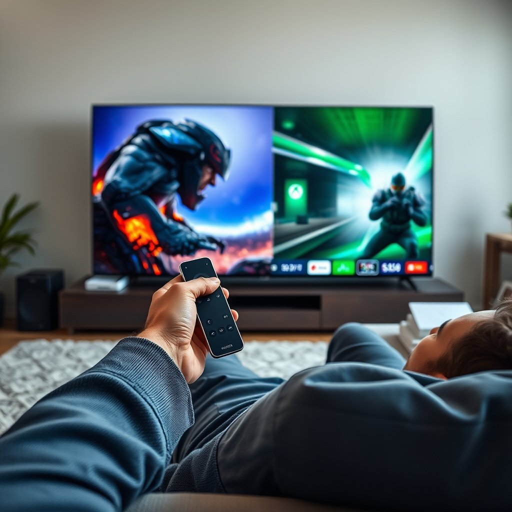 fire stick in action