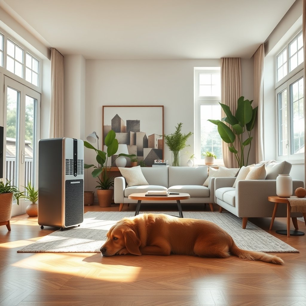 air purifier product view