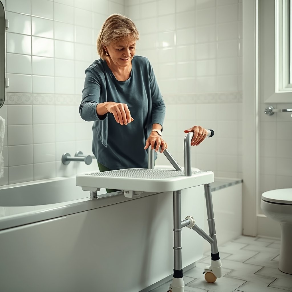 transfer bench in action