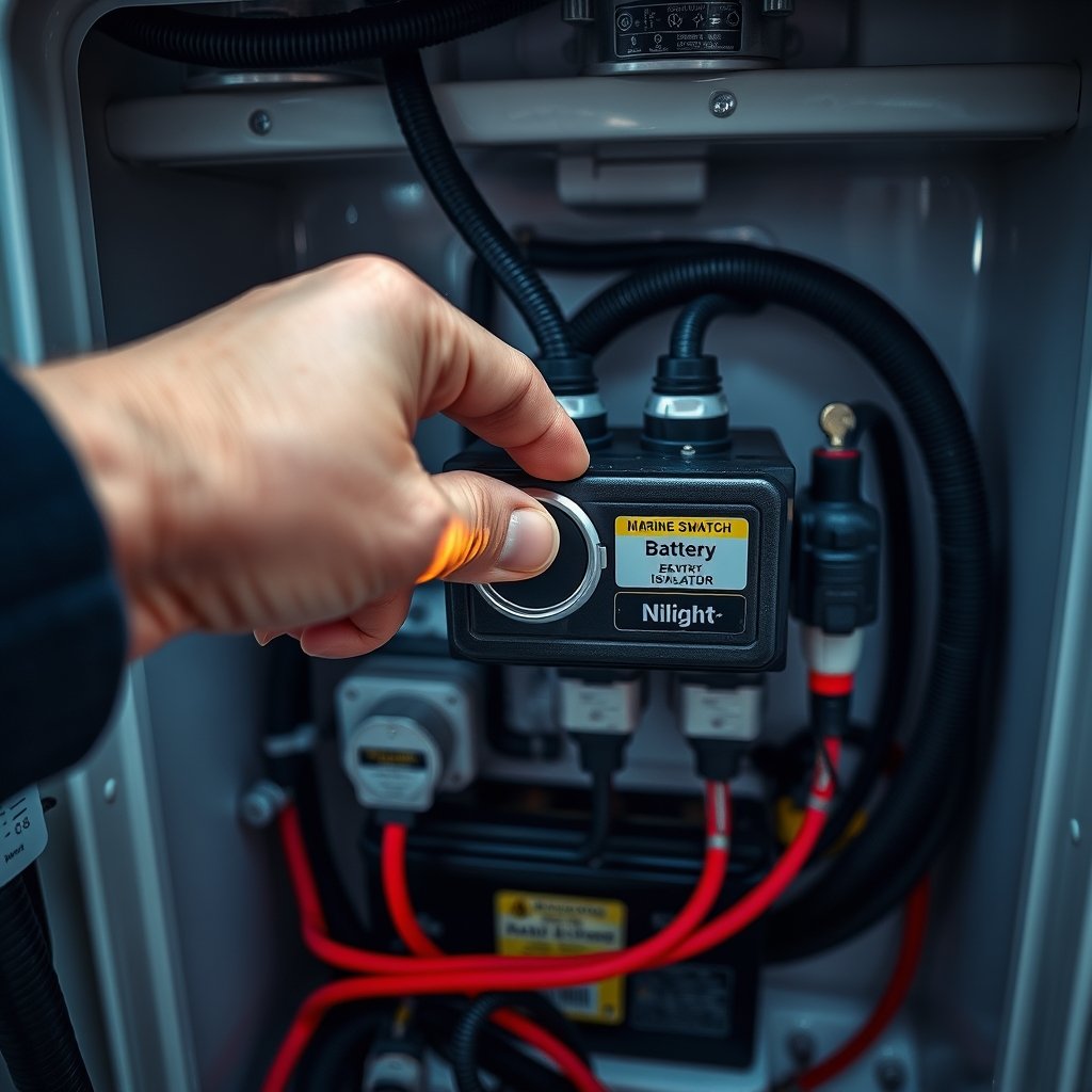 battery switch in action