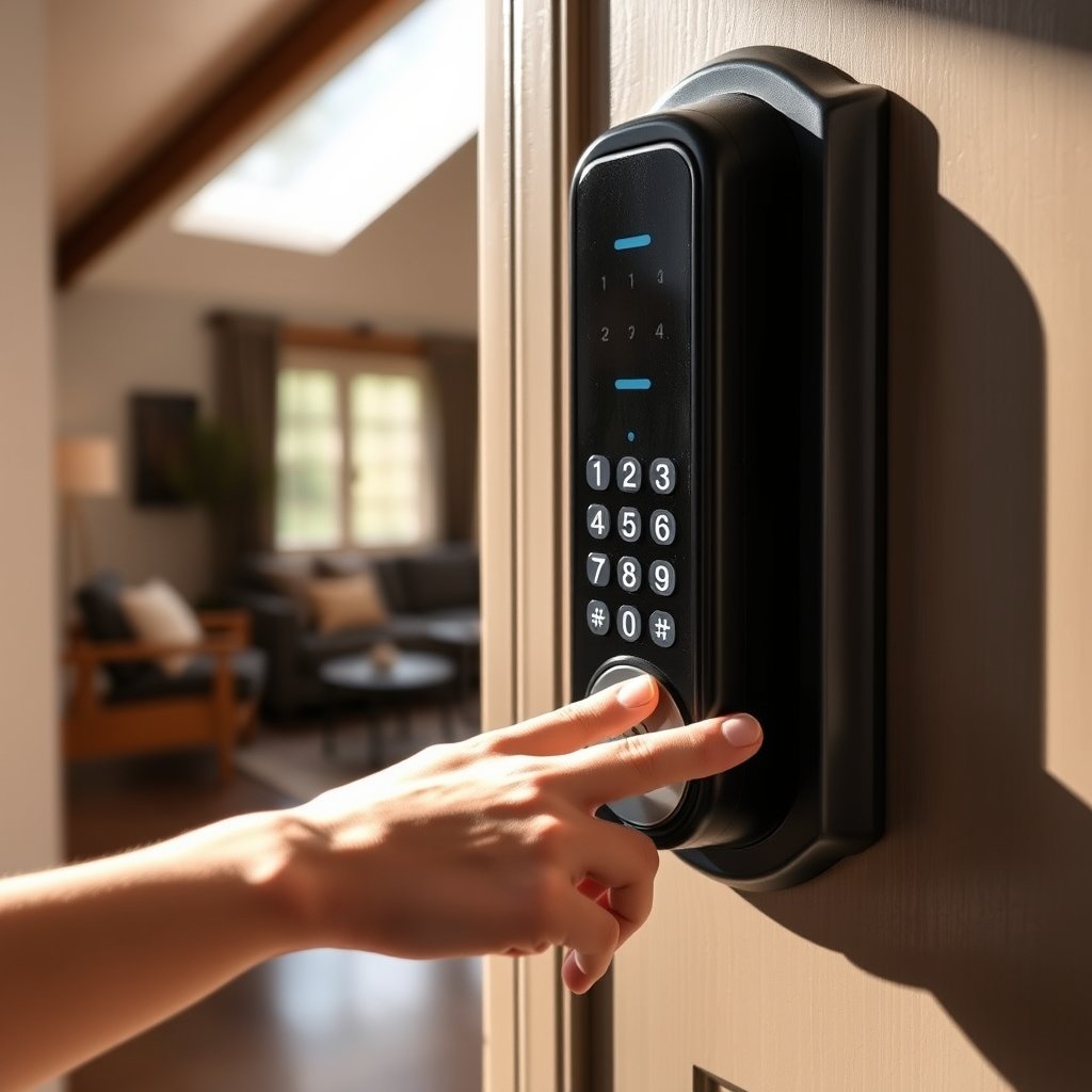 smart lock in action