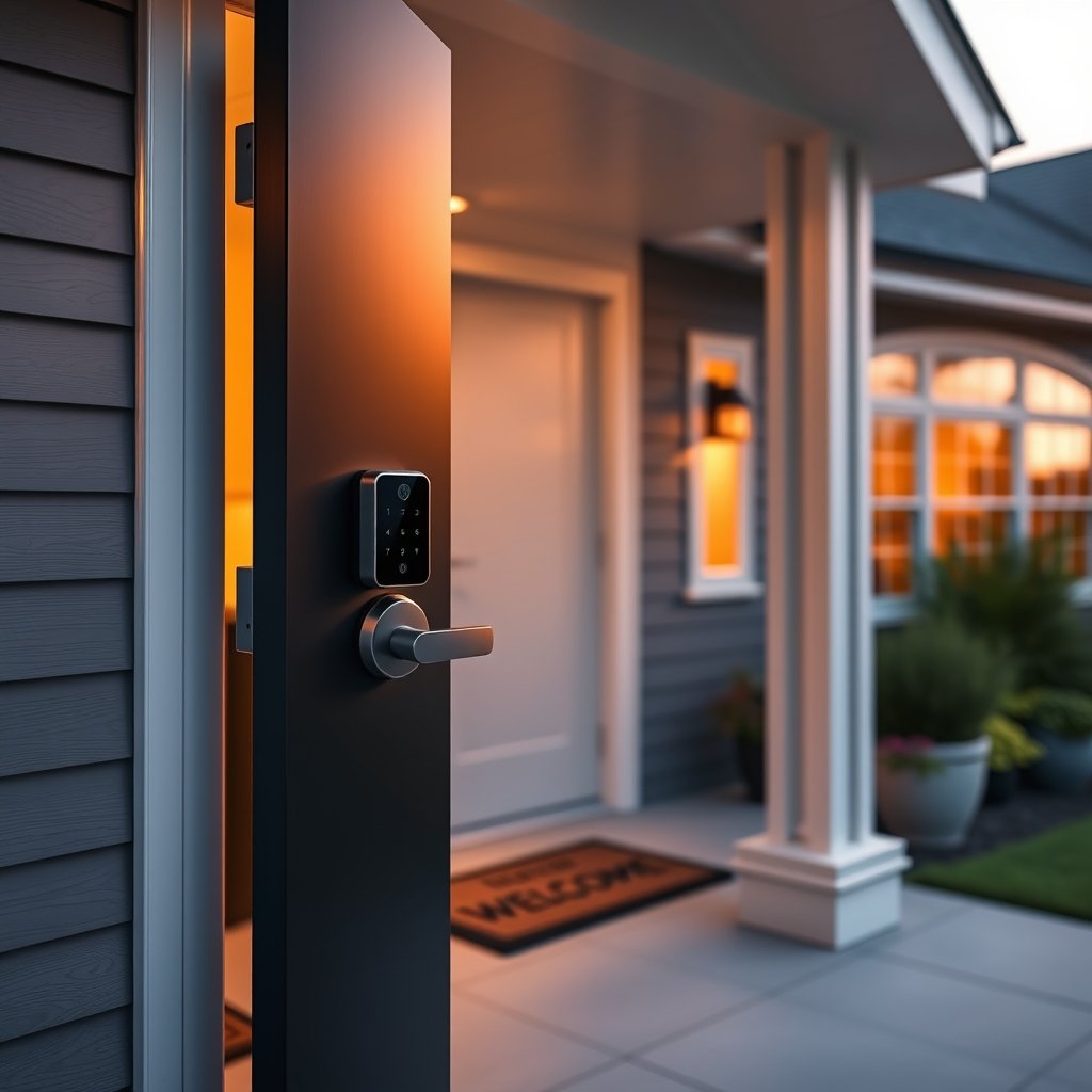 smart lock product view