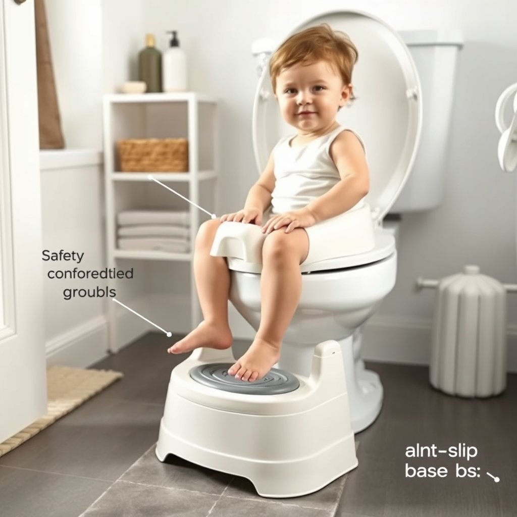 step stool in action