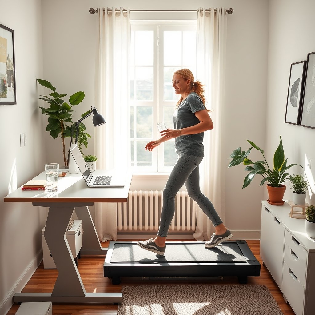 under desk treadmill - Illustration 3