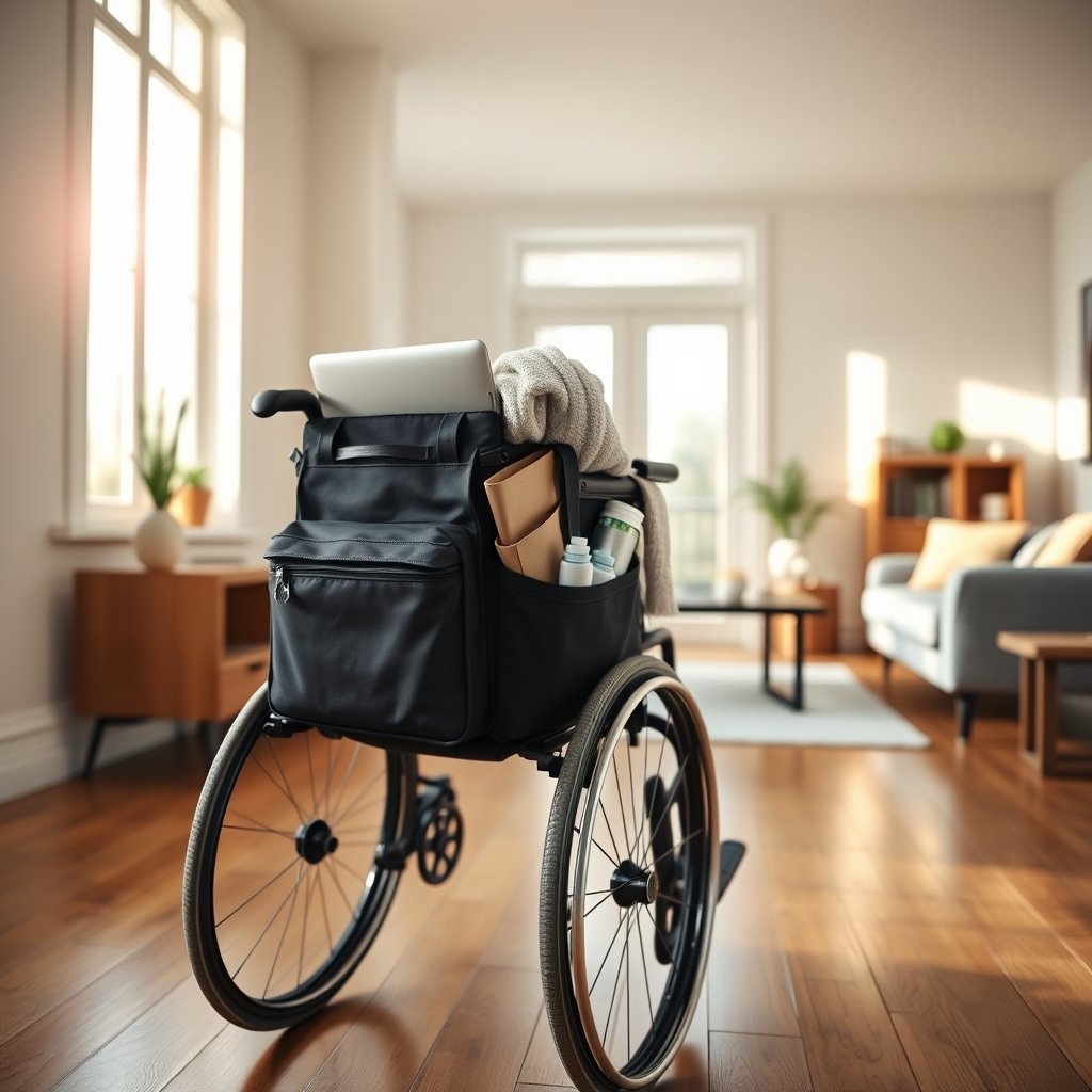 wheelchair bag product view