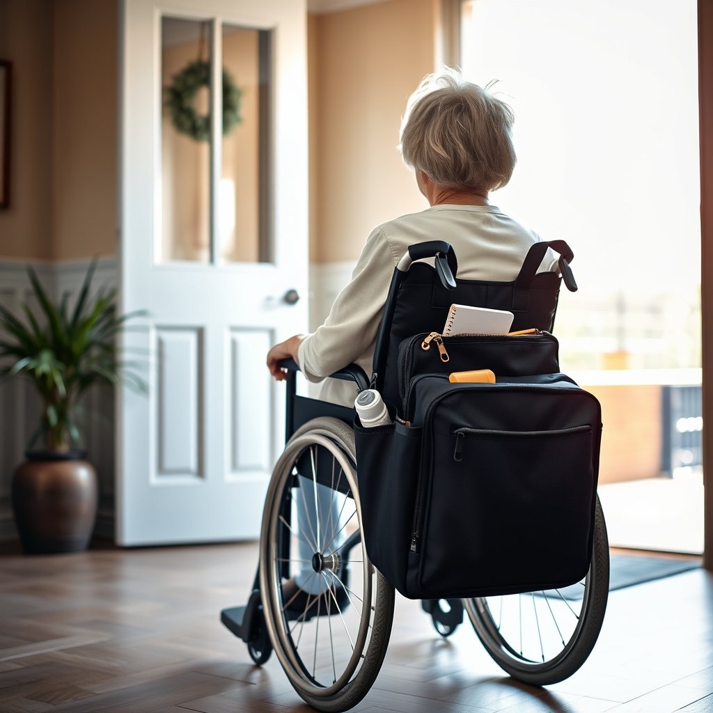 wheelchair bag product view