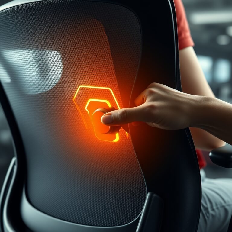 dynamic lumbar support chair