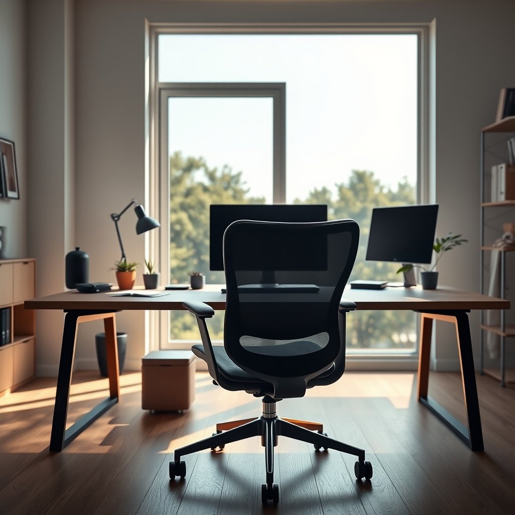 dynamic lumbar support chair - Illustration 1