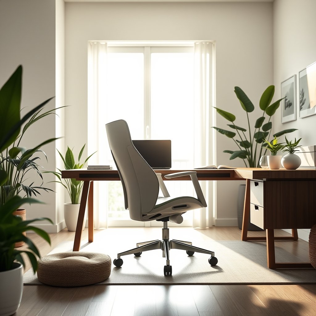 AI posture correction chair - Illustration 1