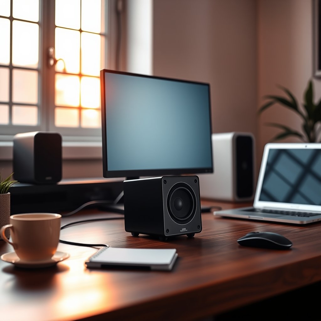 computer speakers product view