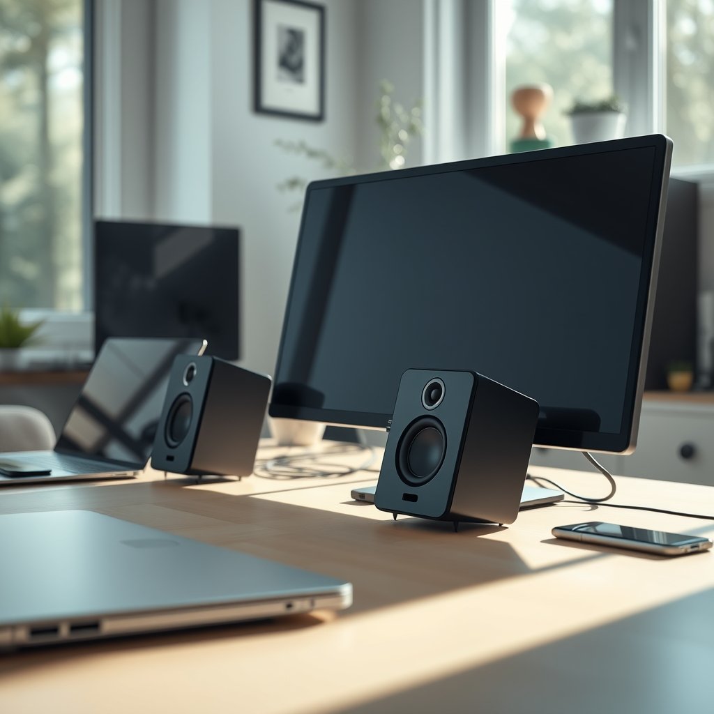 computer speakers product view