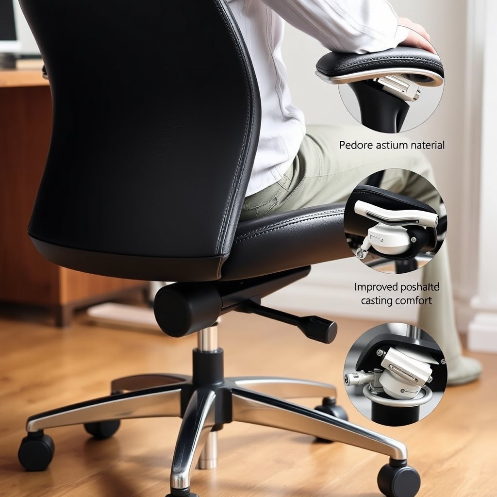 office chair in action