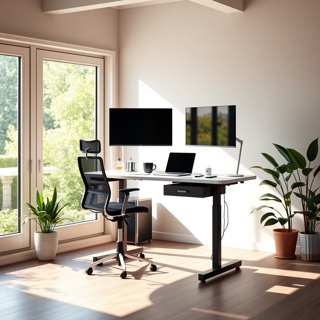standing desk product view