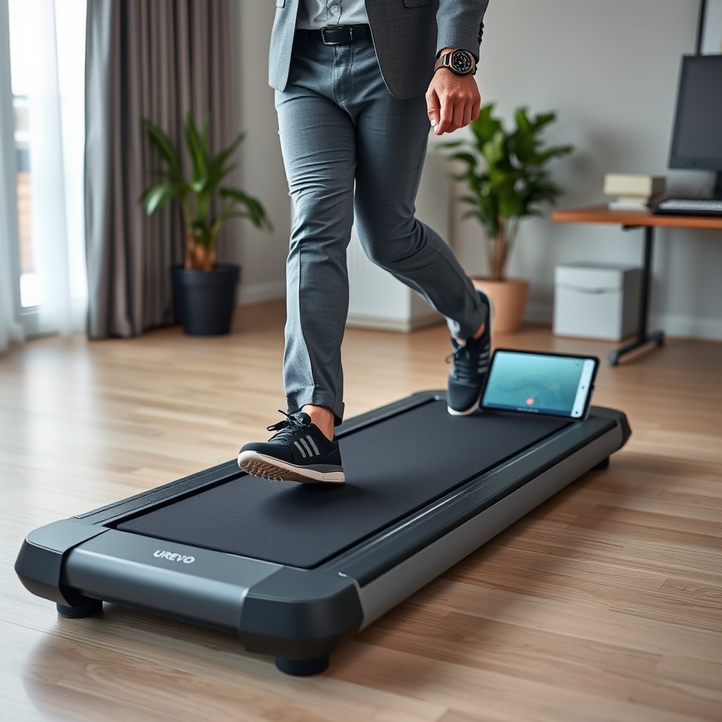 walking pad in action