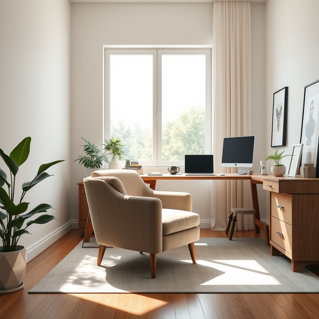velvet chair product view